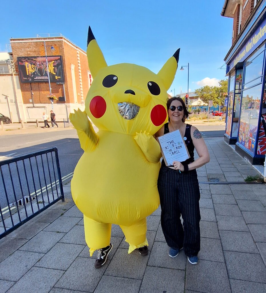 Artwork displayed as part of Felixstowe Indoor Market's Art Not On The Prom Trail 2026