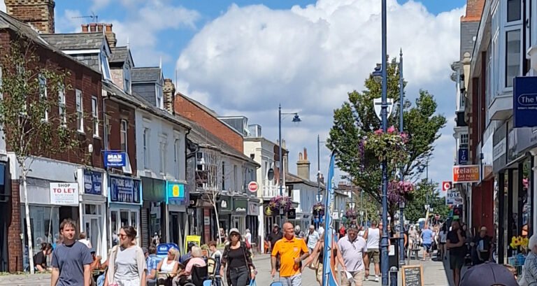 Busy High Street