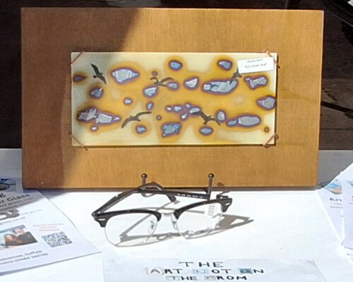 Artwork displayed as part of Felixstowe Indoor Market's Art Not On The Prom Trail 2026