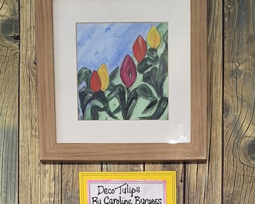 Artwork displayed as part of Felixstowe Indoor Market's Art Not On The Prom Trail 2026