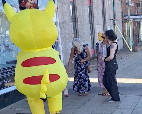 Artwork displayed as part of Felixstowe Indoor Market's Art Not On The Prom Trail 2026